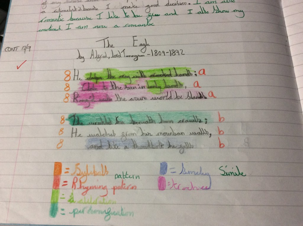 Marking and Curriculum